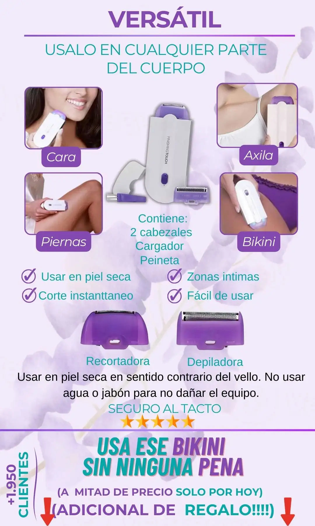 Depiladora Láser en casa